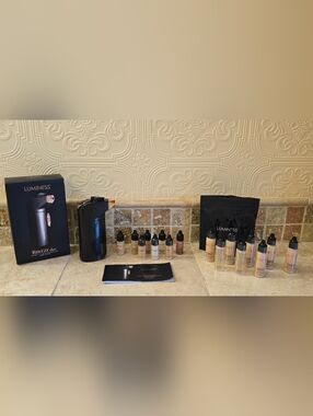 Luminess Airbrush System and Cosmetics Set RETAIL: $387